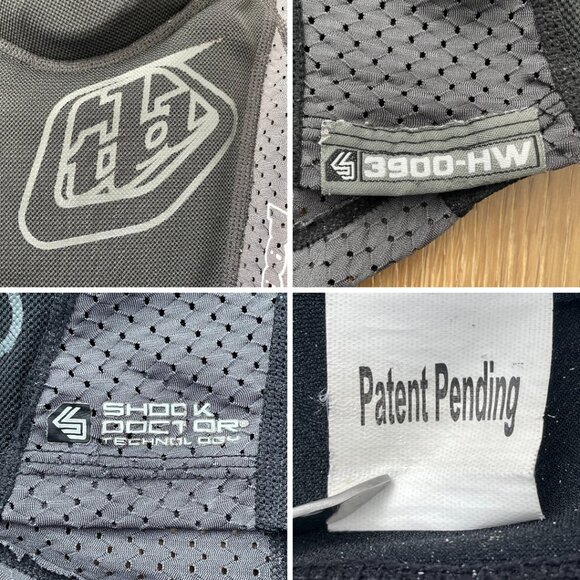 Troy Lee Designs Vest Youth Medium Ultra Protective UPV3900 Black Biking MTB - Picture 10 of 12